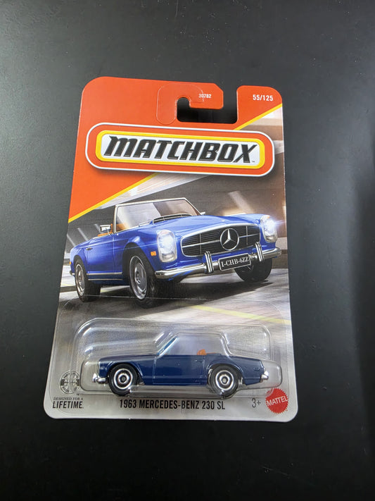 Matchbox Blistor: 1963 Mercedes Benz 230 SL