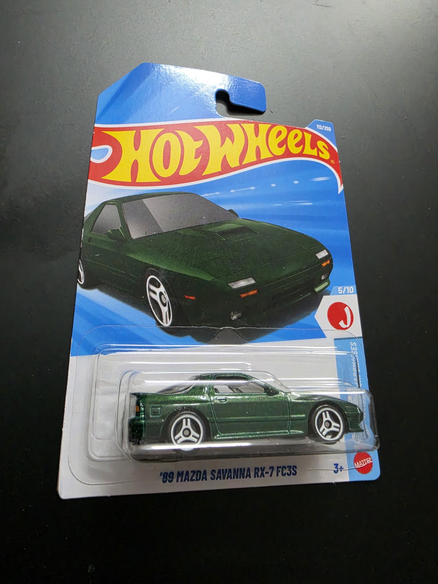 Hot Wheels Mainline P Case 2026 : 89 Mazda Savanna RX-7 FC3S
