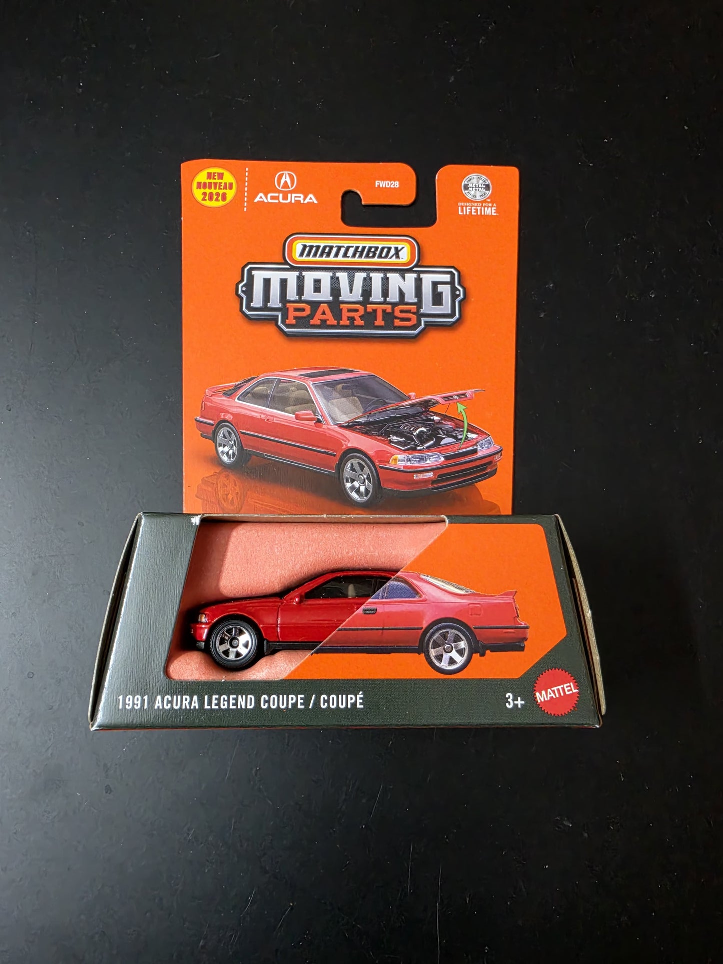 Matchbox Moving Parts 2026 : 1991 Acura Legend Coupe / Coupe