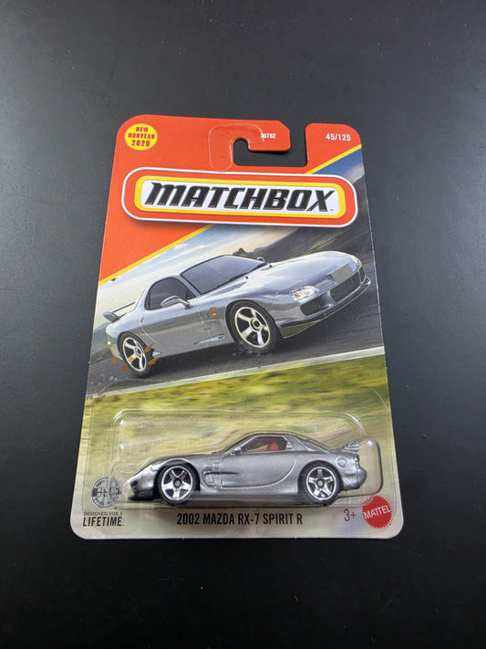 Matchbox Blistor: 2002 Mazda RX-7 Spirit R
