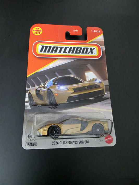 Matchbox Blister  2026: 2024 Glickenhaus SCG 004