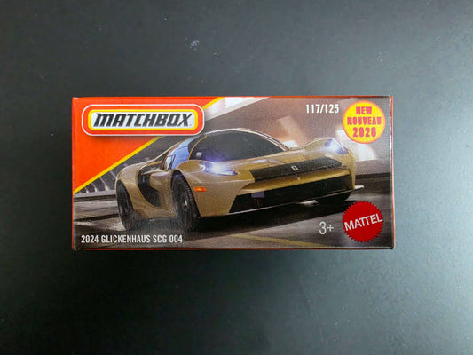Matchbox Mainline Box edition 2026 : 2024 Glickenhaus SCG 004