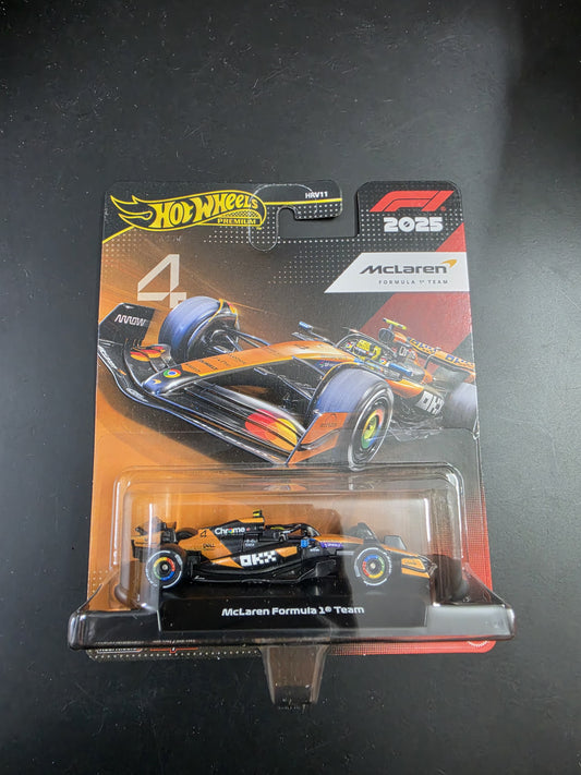 Hot Wheels Premium Formula 1 2025 - Mclaren Formula 1 Team #4