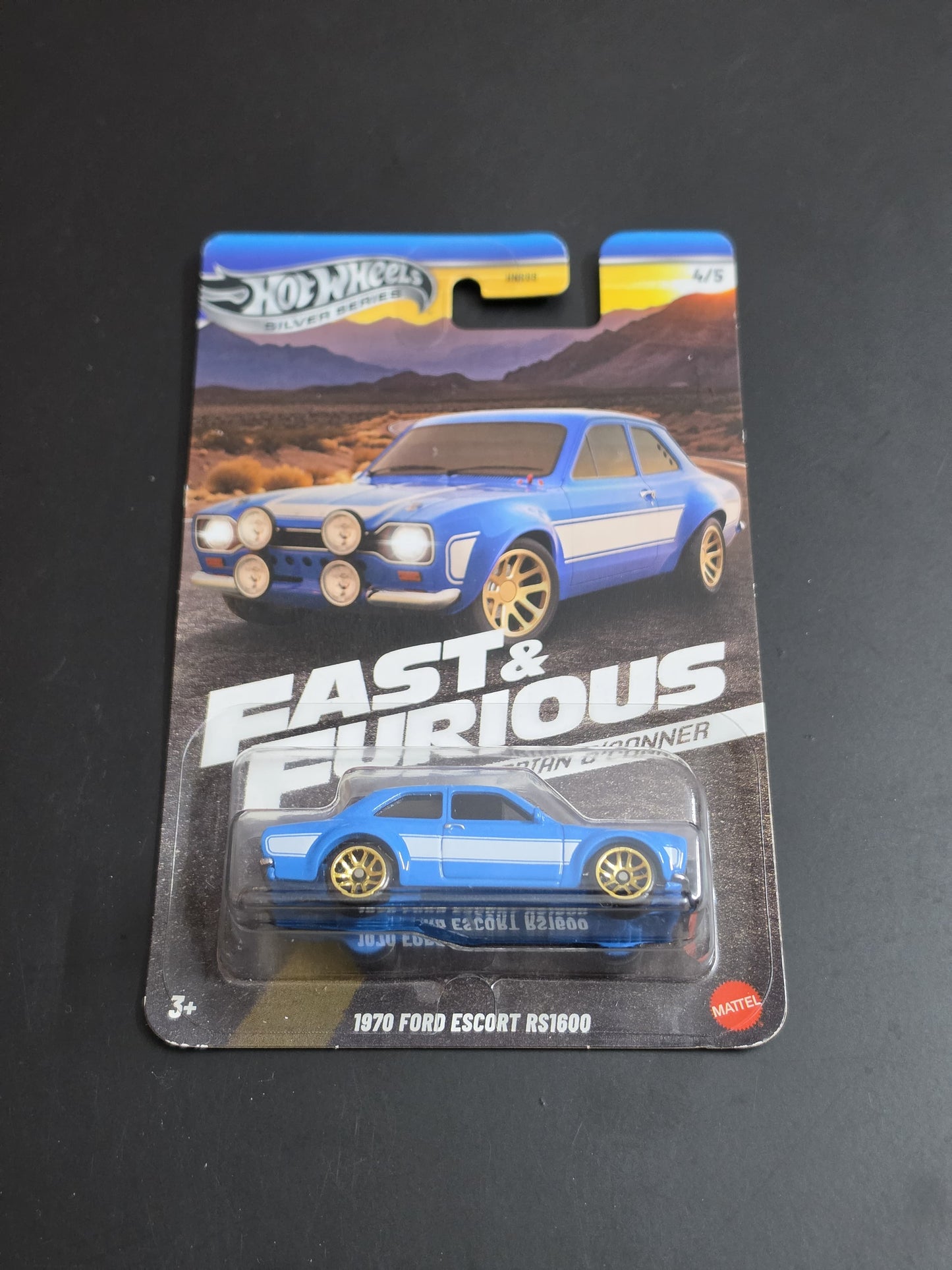 Hot Wheels Silver Series : Fast and Furious Brian O'conner Complete set ( With Free Card Protectors )