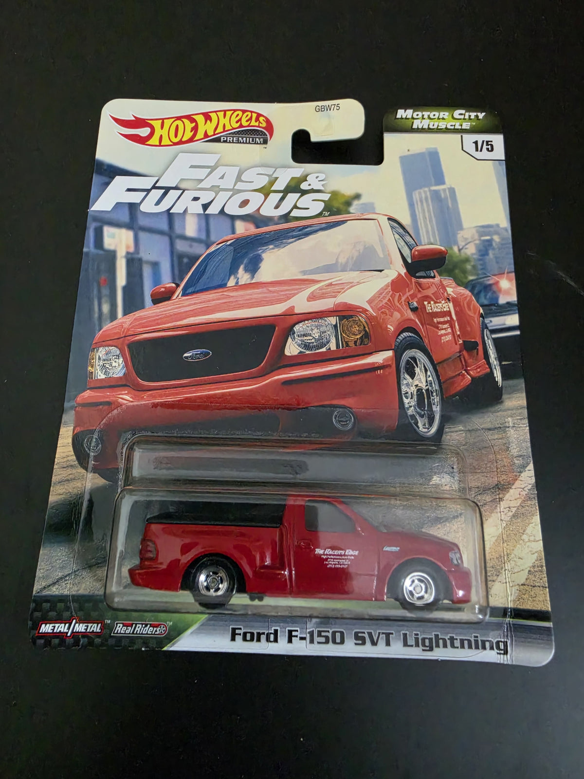 Hot Wheels Premium (Imported) : Fast & Furious -Motor City Muscle (Complete Set) - Blisters as per Images