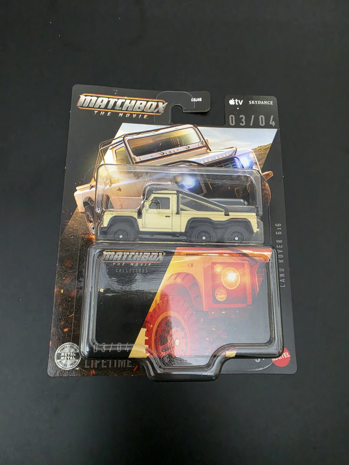 Matchbox Collectors Edition The Movie  2026: Land Rover 6x6