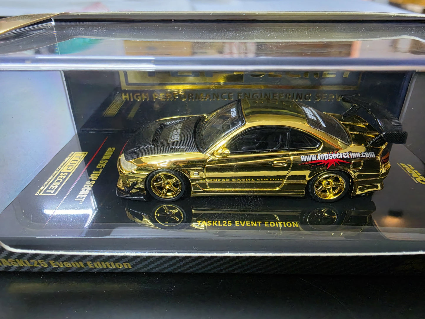 INNO64 Top Secret : Nissan Silvia S15 TASKL25 Chrome Gold ( Chase Car )