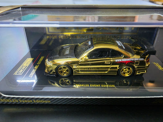 INNO64 Top Secret : Nissan Silvia S15 TASKL25 Chrome Gold ( Chase Car )