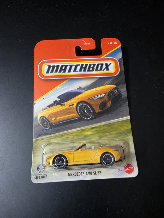 Matchbox Blister 2026: Mercedes AMG SL 63