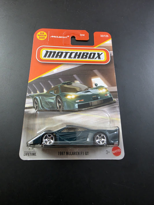 Matchbox Blistor: 1997 Mclaren F1 GT