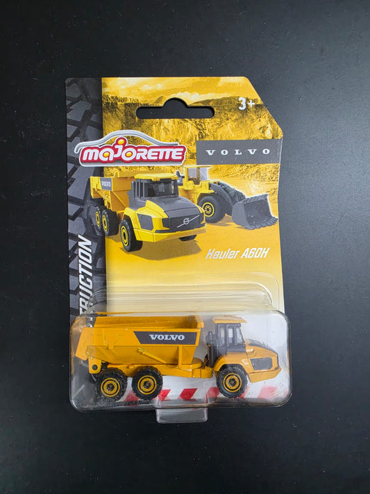 Majorette Volvo A60H Articulated Hauler Diecast Construction Vehicle