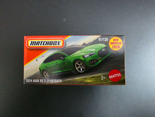 Matchbox Mainline Box edition 2026 : 2024 Audi RS 5 Sportback