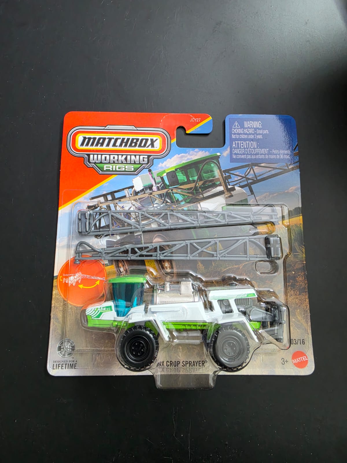 Matchbox Working Rigs 2026 : MBX Crop Sprayer