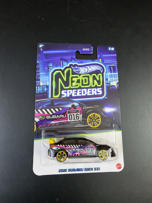 Hot Wheels Neon Speeders 2026- 2016 Subaru WRX STI