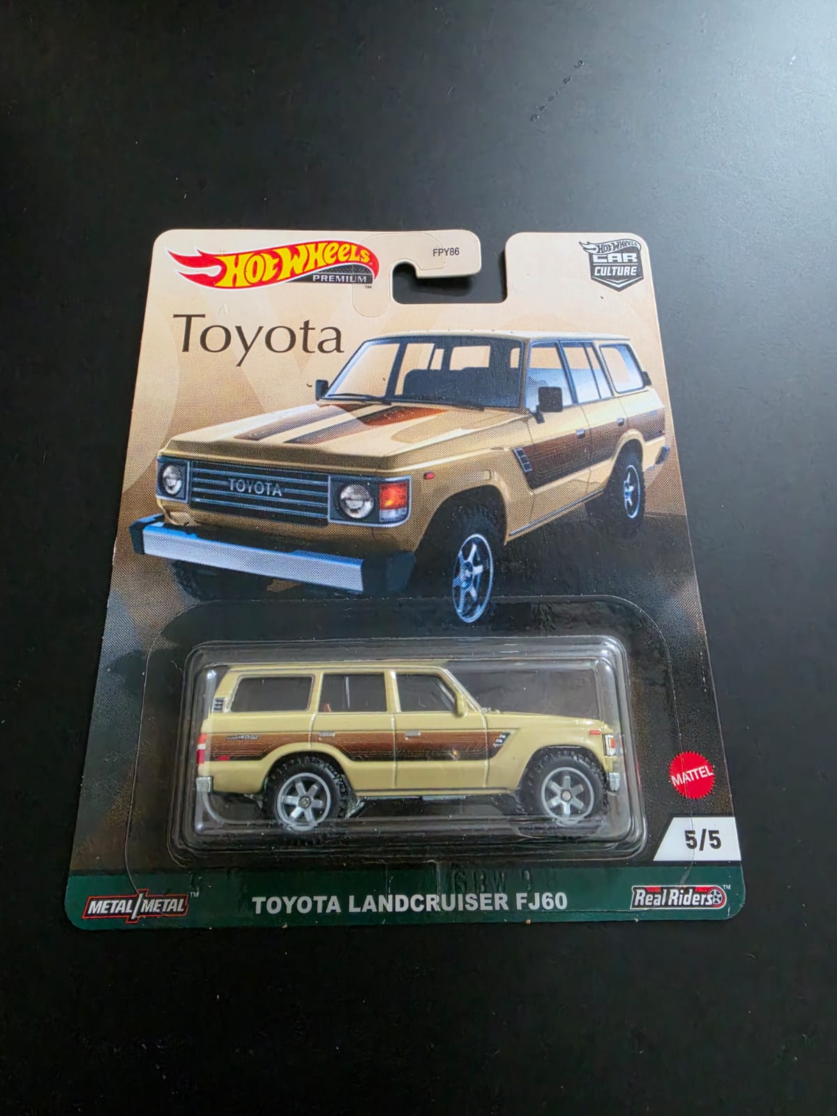 Hot Wheels Premium Toyota Landcruiser FJ60 Car Culture | Imported Diecast