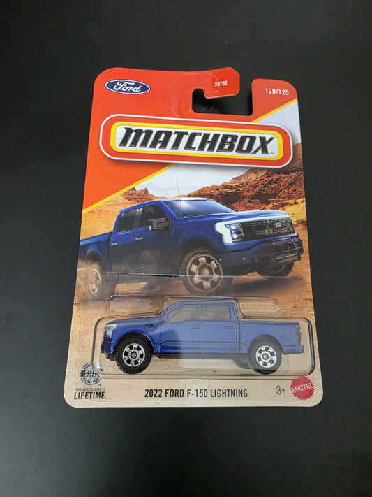 Matchbox Blister  2026: 2022 Ford F-150 Lightning