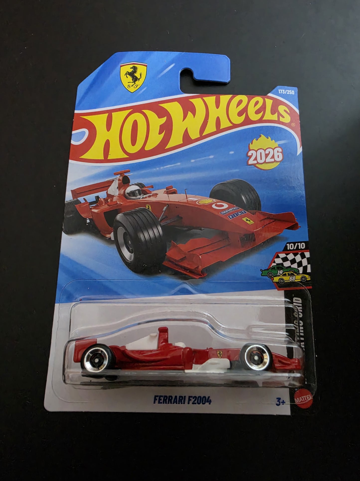 Hot Wheels Mainline M Case 2026 : Ferrari F2004