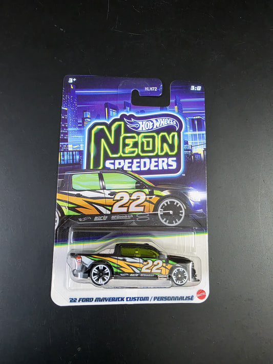 Hot Wheels Neon Speeders 2026- 22 Ford Maverick Custom/ Personnalise