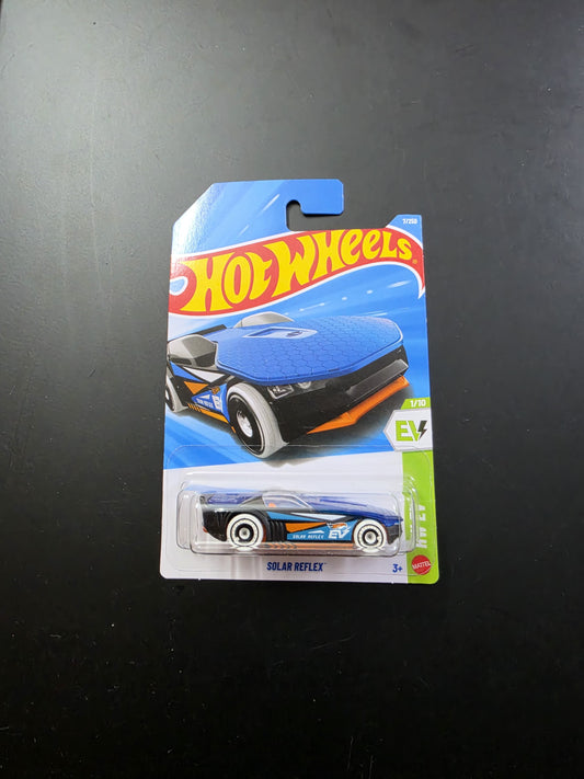 Hot Wheels Mainline G Case 2026: Solar Reflex – Blue EV Edition