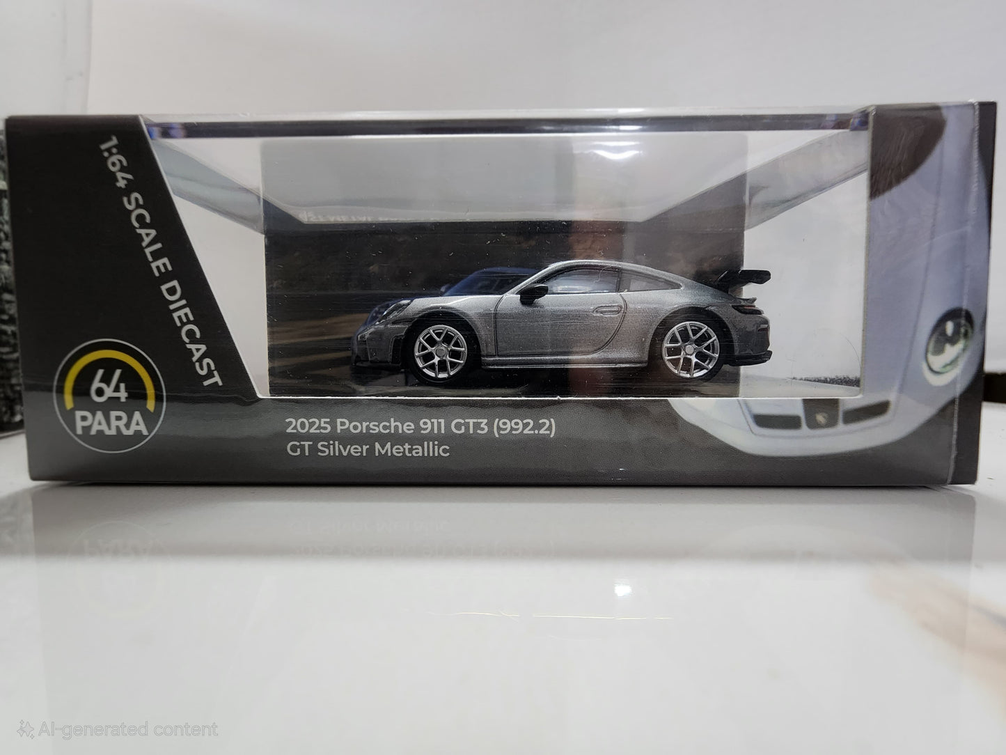 Para 64 : 2025 Porsche 911 GT3 (992.2) GT Silver Metallic