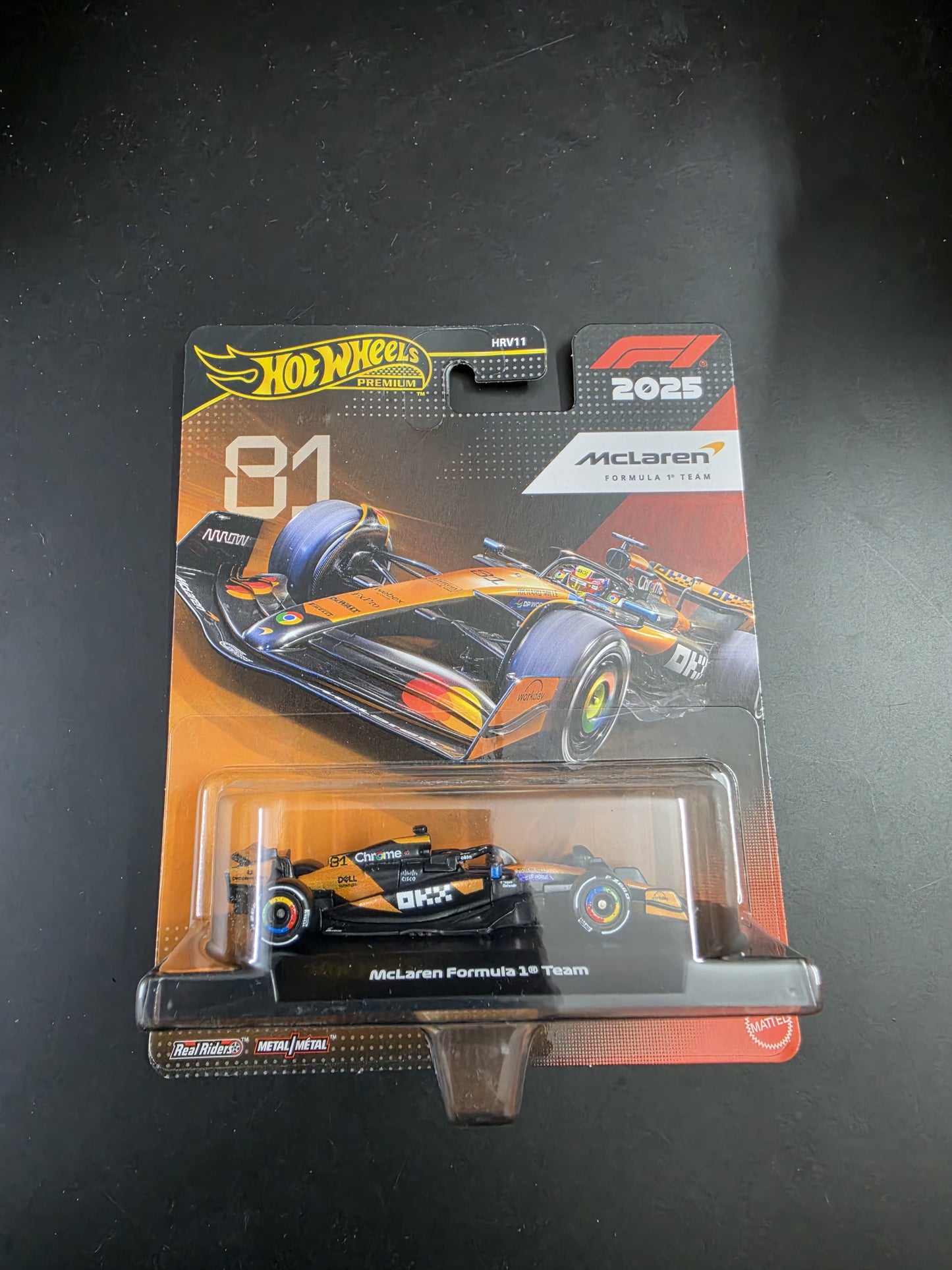 Hot Wheels Premium Formula 1 2025 - Mclaren Formula 1 Team #81