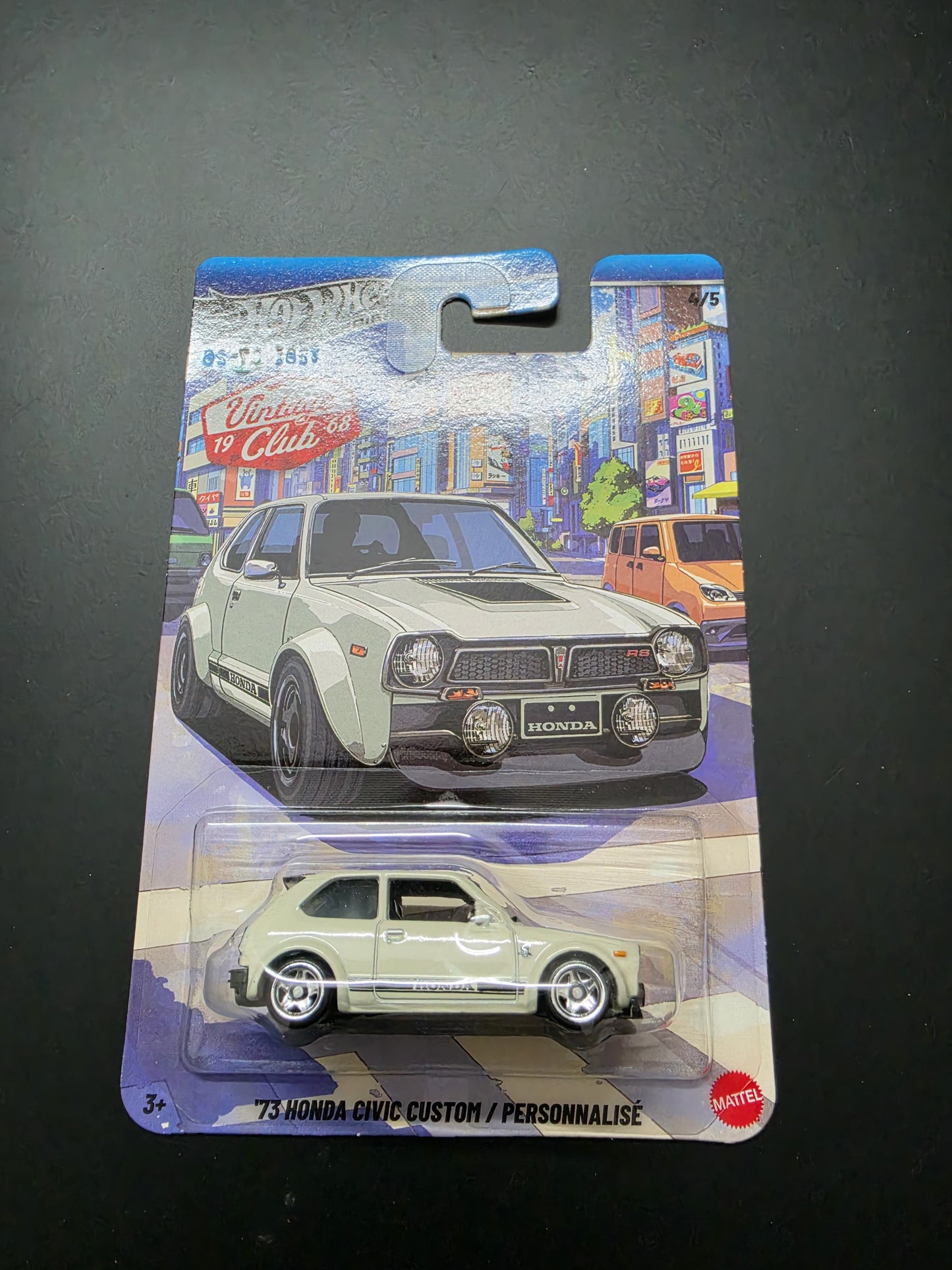 Hot Wheels Silver Series Vintage Club 2026 Mix 3  –  Complete Set of 5