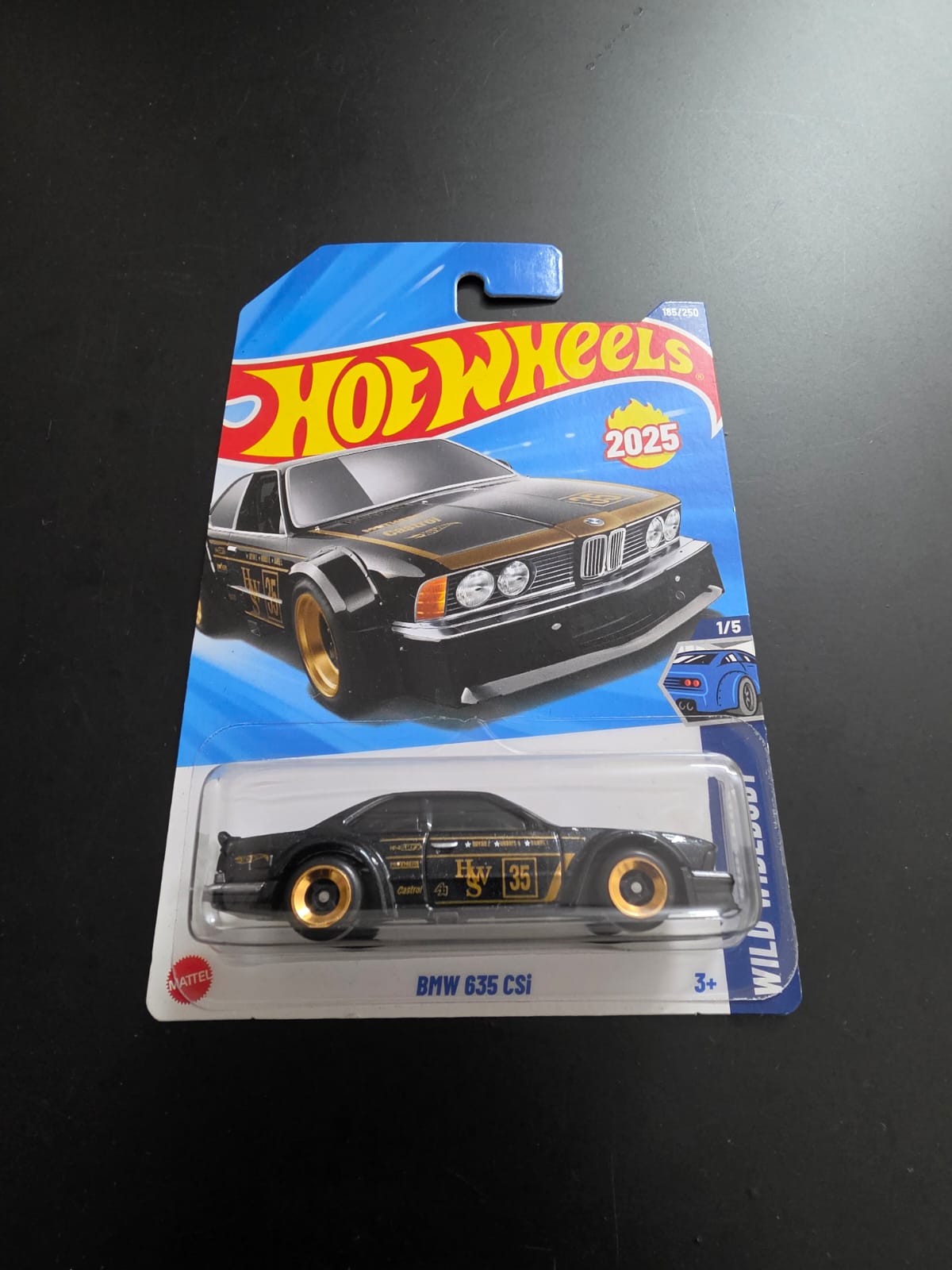 Hot Wheels Mainline  : BMW 635 CSI  (Imported)