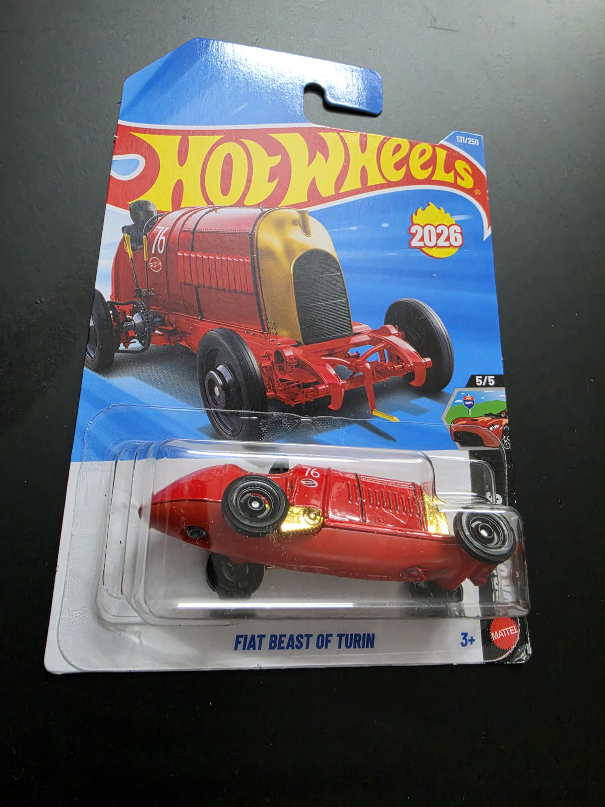 Hot Wheels Mainline P Case 2026 : Fiat Beast Of Turin
