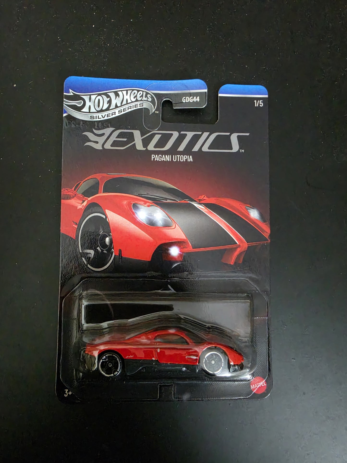 Hot Wheels Silver Series Exotics – Complete Set of 5
