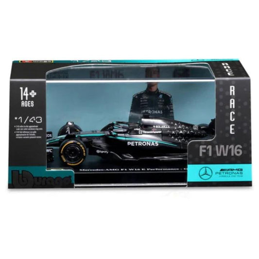 Bburago 1:43 Scale Model  :  Mercedes-AMG W16 E Performance - George Russel