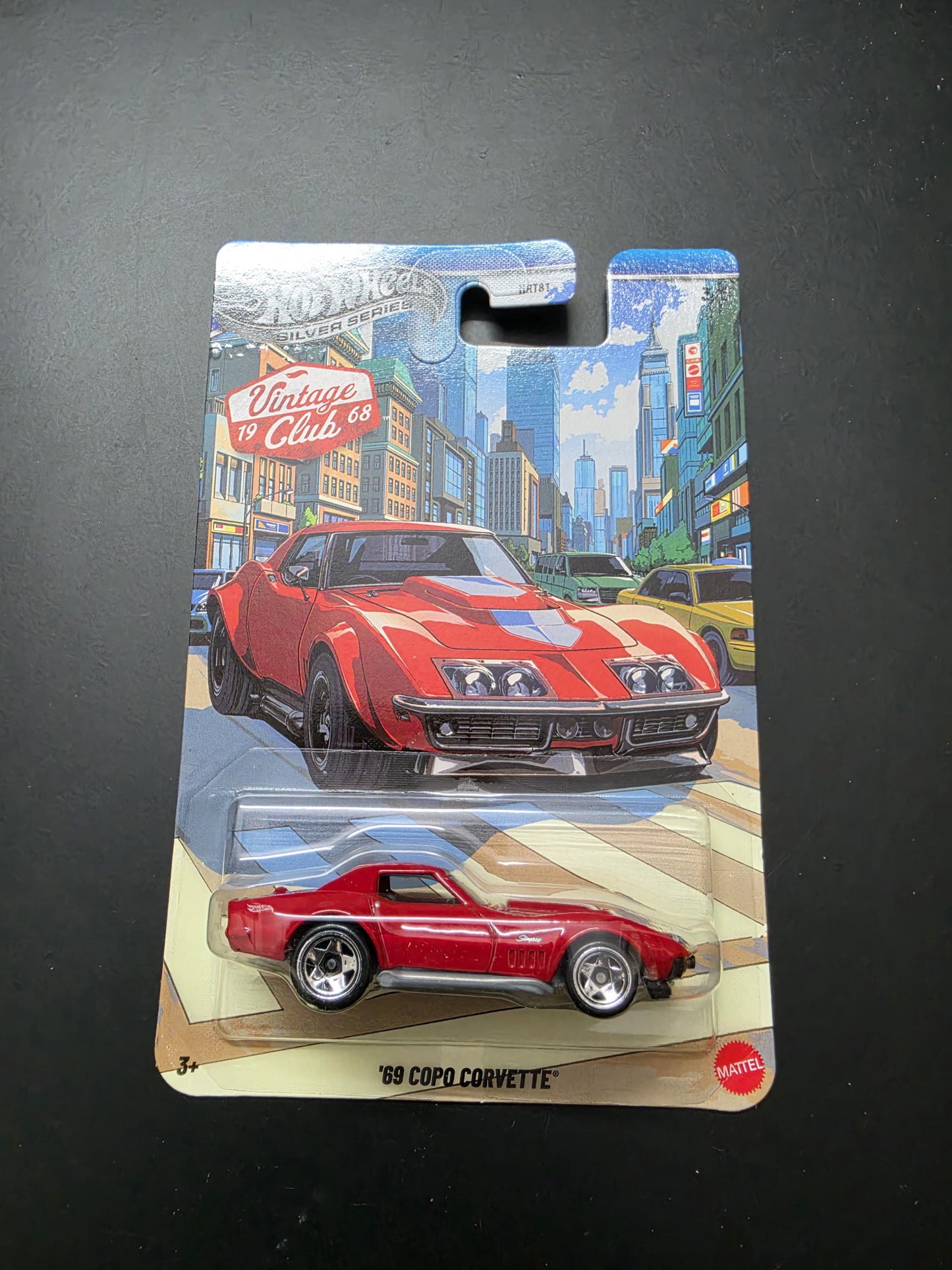 Hot Wheels Silver Series Vintage Club 2026 Mix 3  –  Complete Set of 5