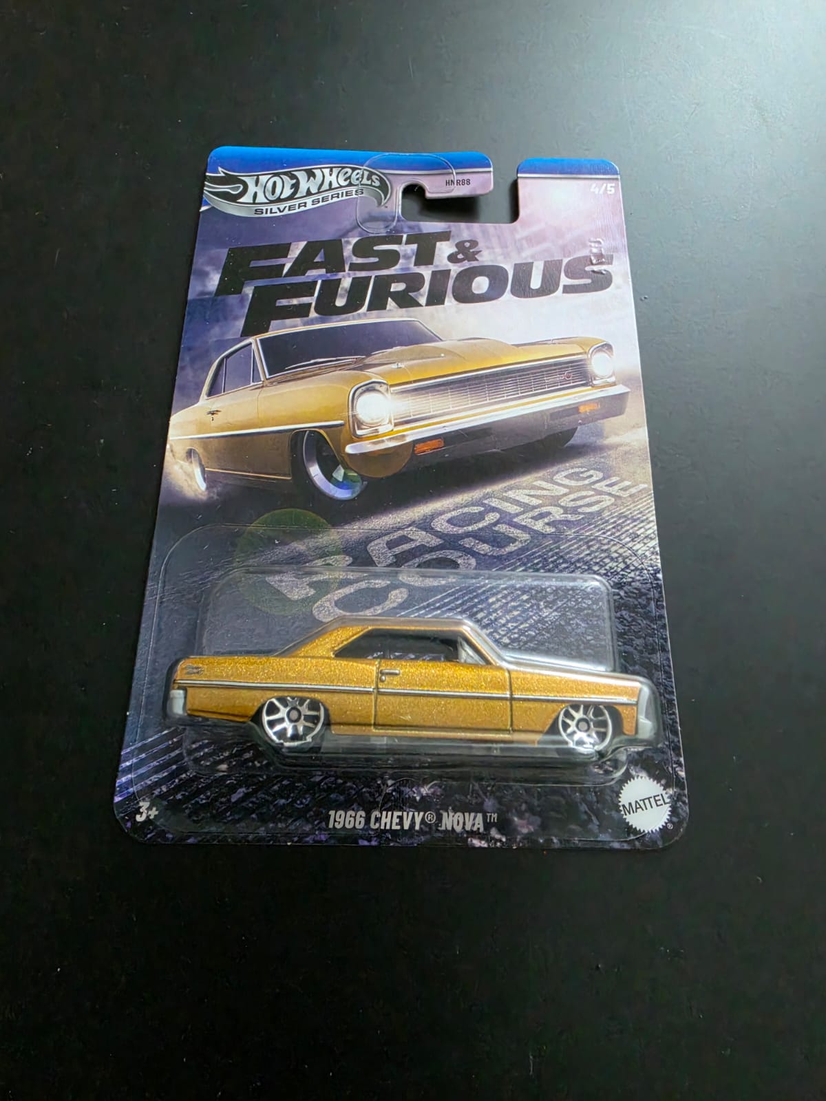 Hot Wheels Fast & Furious   Brian O'Conner (Silver Series ) : 1966 Chevy Nova