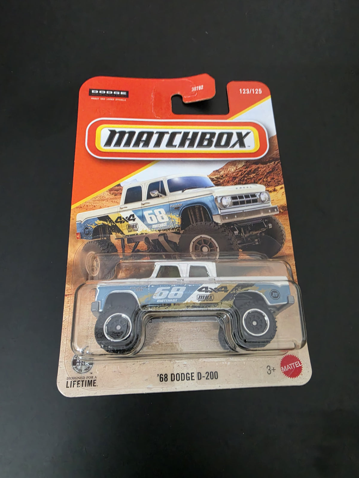 Matchbox Blister  2026: 68 Dodge D-200