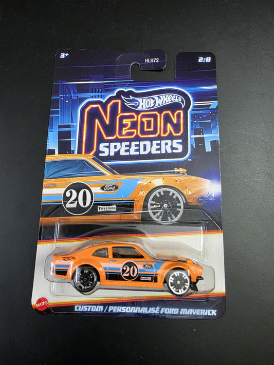 Hot Wheels Neon Speeders 2026- Custom Personnalise Ford Maverick