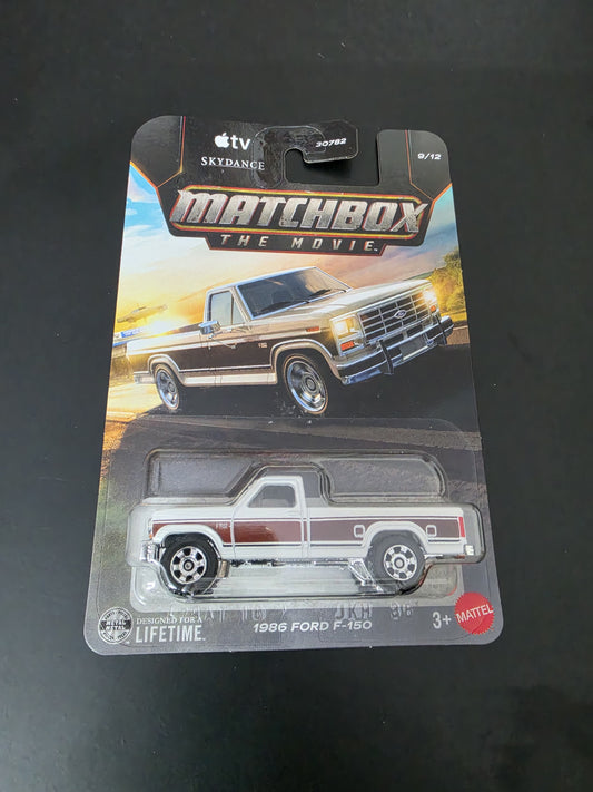 Matchbox Blister The Movie 2026: 1986 Ford F-150