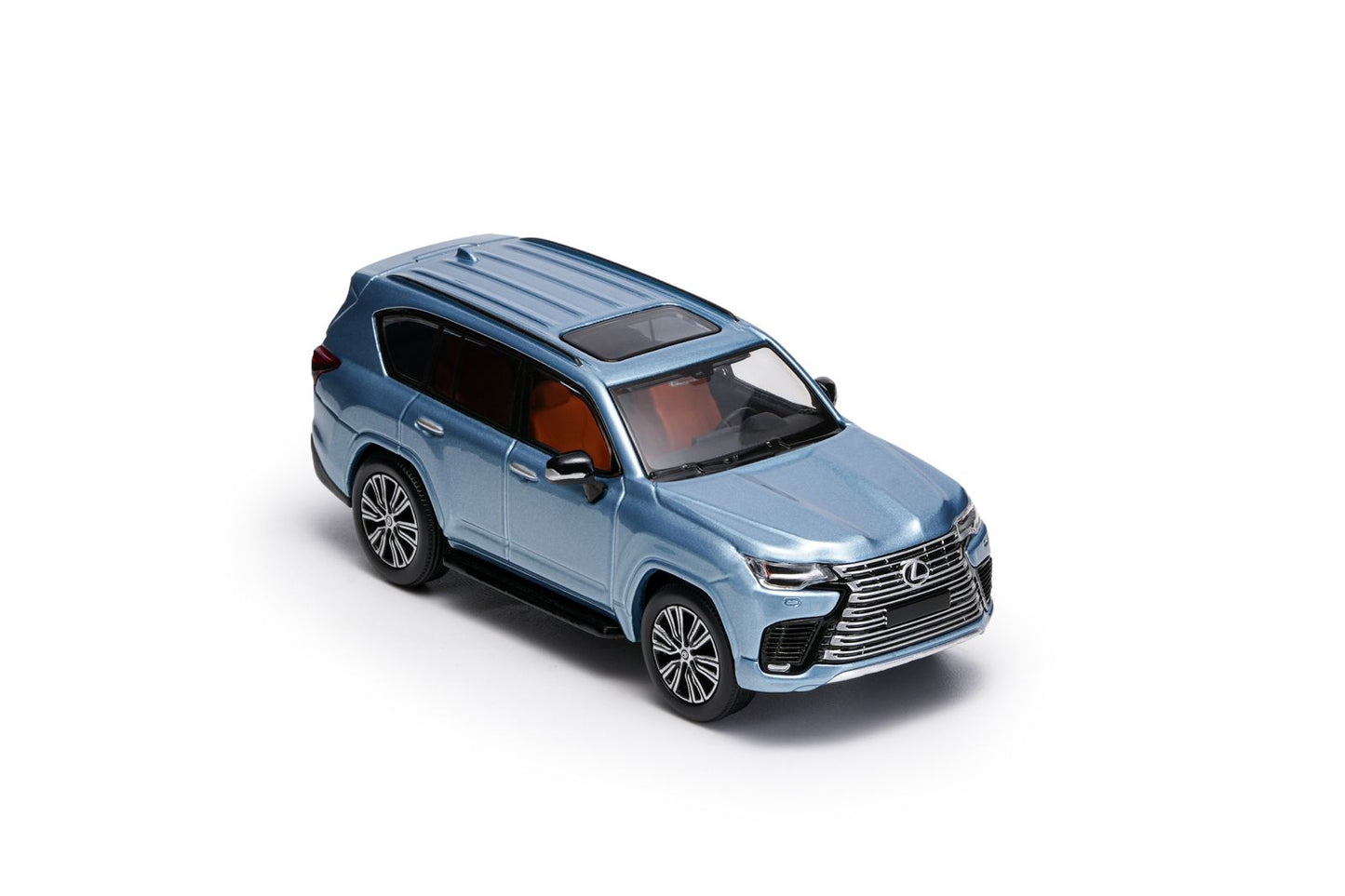 Massdi 1:64  2022 Lexus LS LX600 ICE Blue