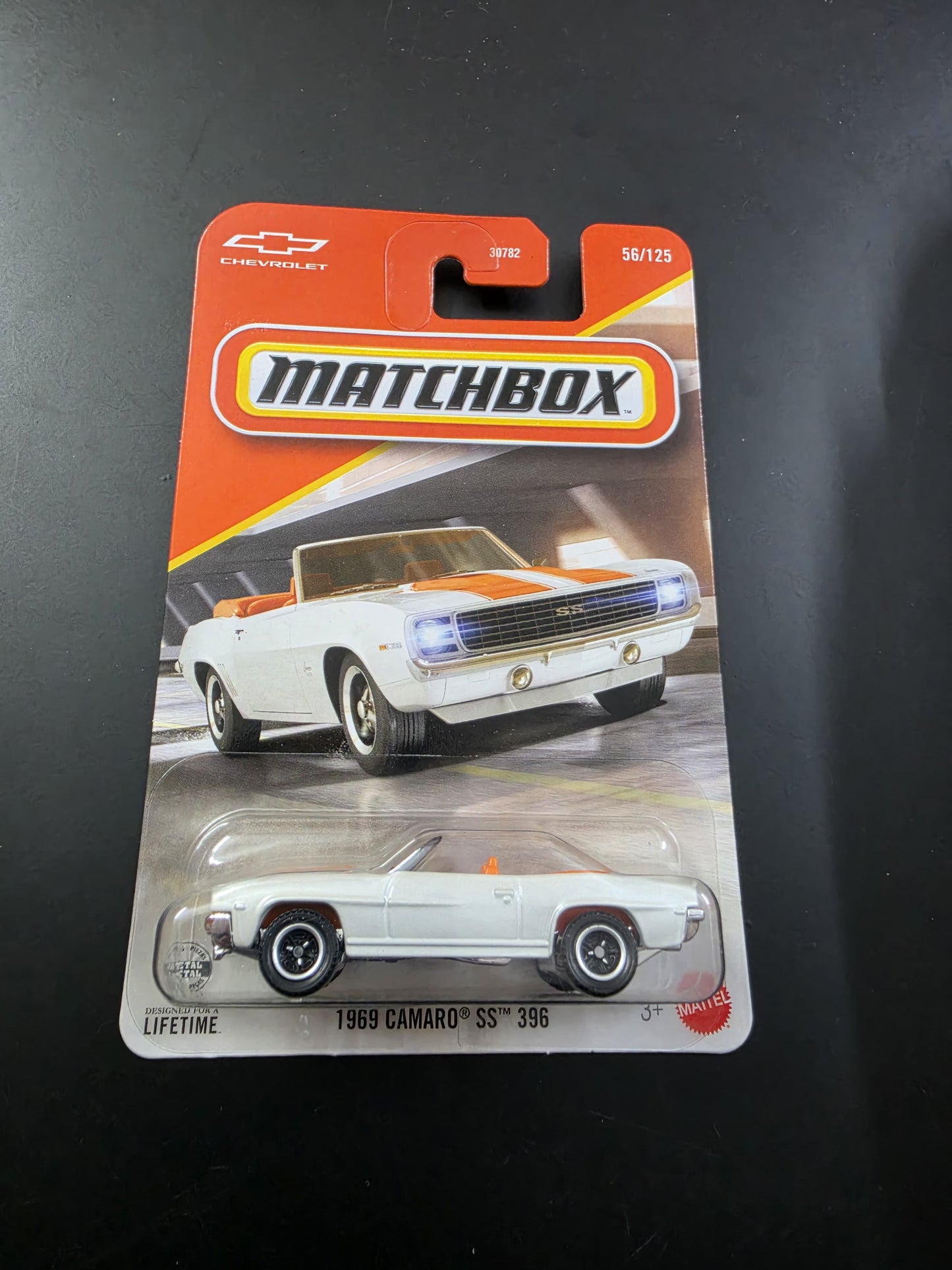Matchbox Blistor: 1969 Camaro SS 396