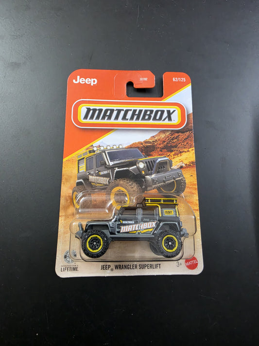 Matchbox Blistor: Jeep Wrangler Superlift