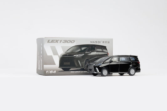 Massdi 1:64 2023 Lexus LM 500h Black