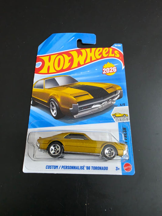 Hot Wheels Mainline Q Case 2026 : Custom / Personnalise 66 Toronado