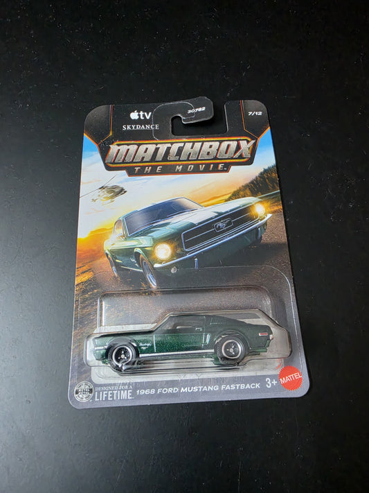 Matchbox The Movie Blister 2026: 1968 Ford Mustang Fastback