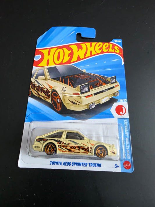 Hot Wheels Mainline Q Case 2026 : Toyota AE86 Sprinter Trueno