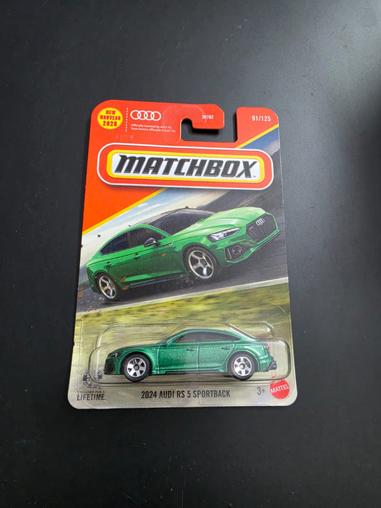Matchbox Blister 2026: 2024 Audi Rs 5 Sportback