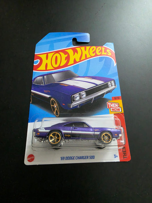 Hot Wheels Mainline : 69 Dodge charger 500 (Imported) - Zoomsters India