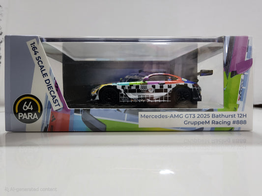 Para 64 : Mercedes-AMG GT3 2025 Bathurst 12H GruppeM Racing #888