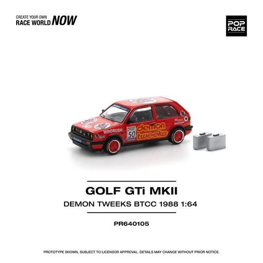 POP RACE Golf Team Demon Tweeks BTCC 1988-pic