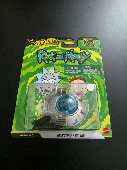 Hot Wheels Premium  Rick's Ship / Bateau  from Rick And Morty | Imported Diecast - Zoomsters India
