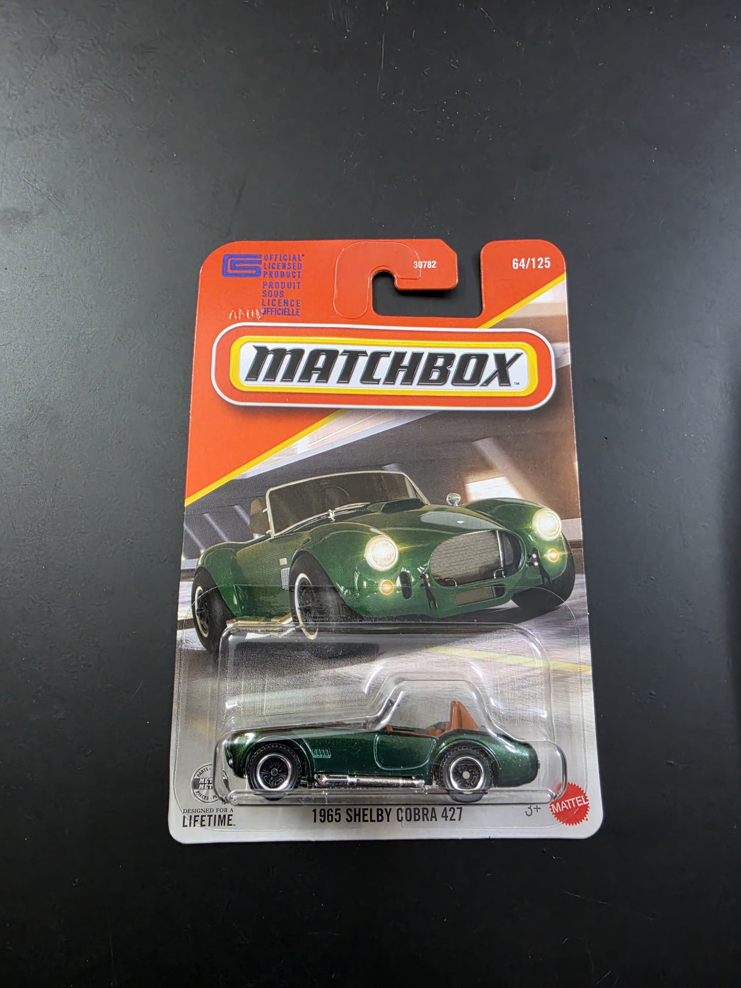 Matchbox Blister: 1965 Shelby Cobra 427