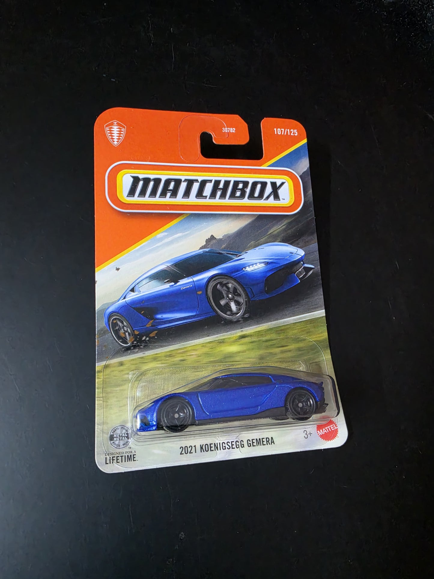Matchbox Blister 2026: 2021 Koenigsegg Gemera