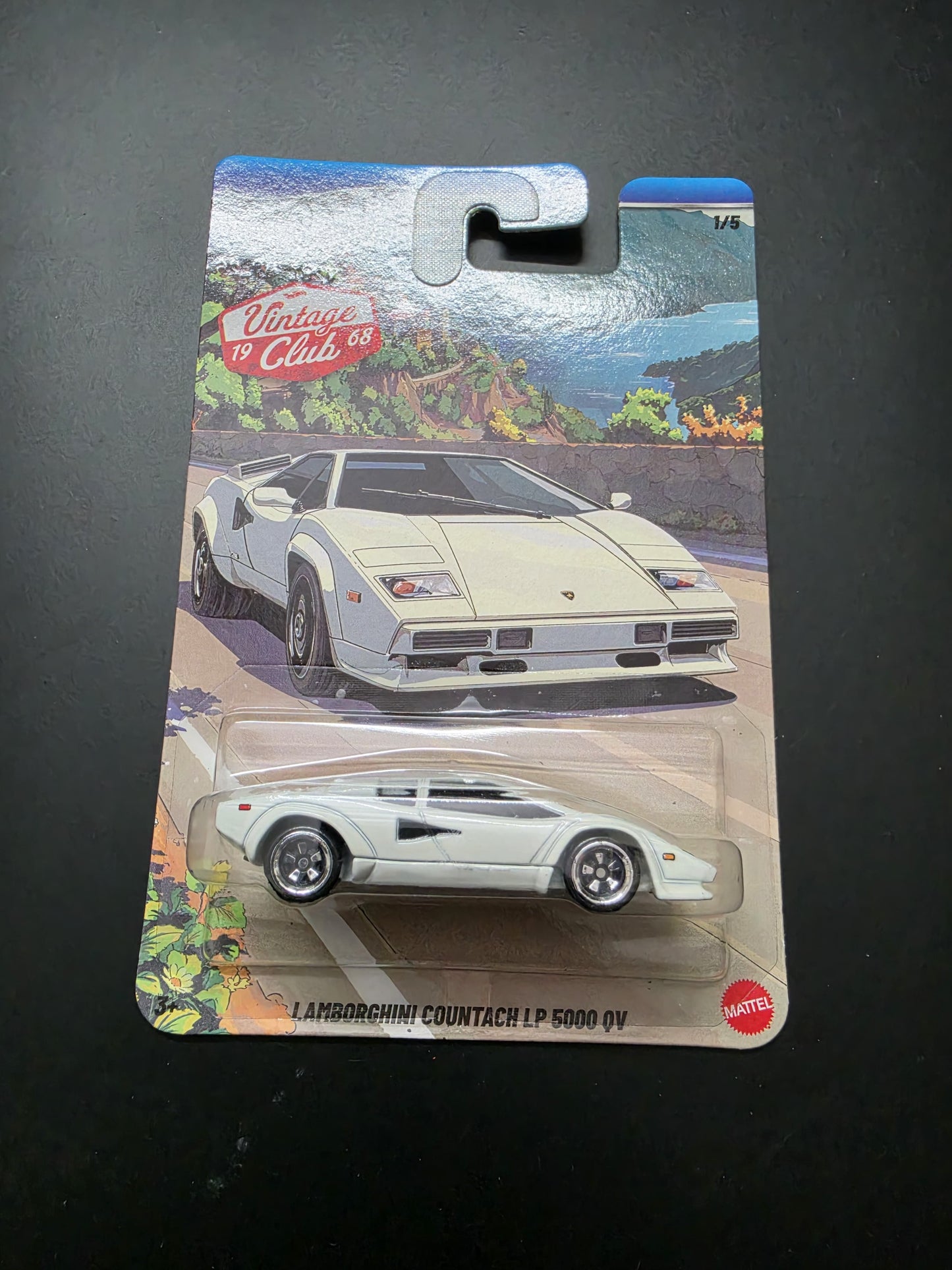 Hot Wheels Silver Series Vintage Club 2026 Mix 3  –  Complete Set of 5